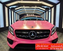 DÁN ĐỔI MÀU HỒNG ĐẸP mercedes 1 dán ô tô chuyên nghiệp wrap car decal xe hơi cao cấp nhàn decal decaltrangtrixe79 decal candy nhôm xướt chrome decal chuyển màu tem xe đẹp  giá rẻ dán ô tô tp hcm